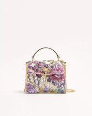 Valentino Garavani Vsling Embroidered Mini Handbag