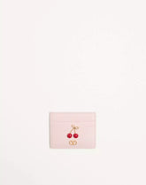 Cherryfic Grainy Calfskin Cardholder