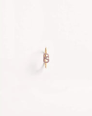 VLOGO SIGNATURE METAL AND SWAROVSKI® CRYSTAL RING