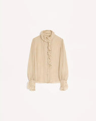 Seersucker Lamé Shirt