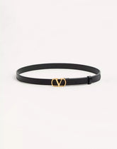 VLogo Signature Belt In Shiny Calfskin 20 Mm