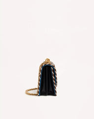 Valentino Garavani Vain Embroidered Shoulder Bag