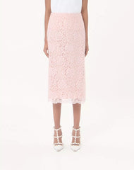 Lace Midi Skirt