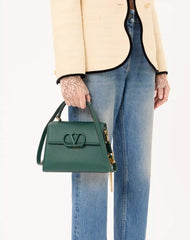 Valentino Garavani Vsling Small Handbag In Grainy Calfskin