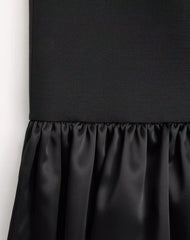 Crepe Couture Midi Skirt