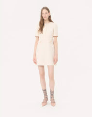 Crepe Couture Short Dress