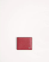 Valentino Garavani VLogo Signature Grainy Calfskin Wallet