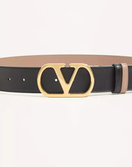 Reversible VLogo Signature Belt In Glossy Calfskin 40 Mm