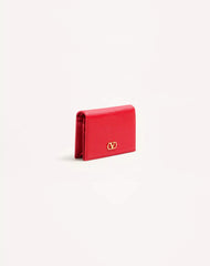 VLogo Signature Grainy Calfskin Wallet