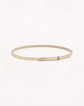 VLogo Signature Belt In Laminated Calfskin With Crystals 10 Mm