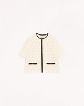 Jacket In Fleurs A Jour Cotton