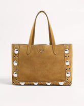 Valentino Garavani Nellcôte Suede Shopping Bag