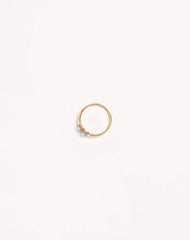 VLOGO SIGNATURE METAL AND SWAROVSKI® CRYSTAL RING