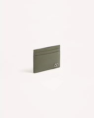 Valentino Garavani VLogo Signature Cardholder In Grainy Calfskin