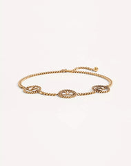 VLogo Signature Chain Belt