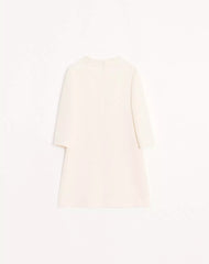 Crepe Couture Short Dress