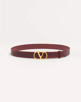 VLogo Signature Calfskin Belt 30 Mm