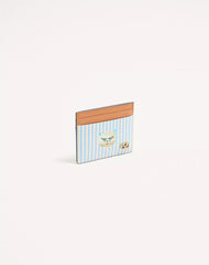 Valentino Garavani VLogo Signature Wallet In Grainy Calfskin With Le Chat De La Maison Print