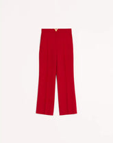 Wool Crepe Trousers