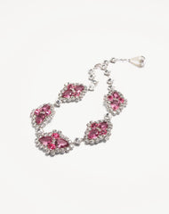 Pas Plus Necklace In Metal, Resin, Enamel And Crystals