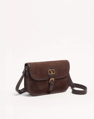 Valentino Garavani Antibes Suede Shoulder Bag