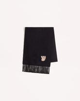 Valentino Garavani Embroidered Wool And Cashmere Scarf