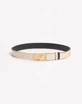 VLogo Signature Reversible Shiny Calfskin Belt - 30Mm / 1.2 In.