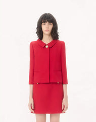 Crepe Couture Jacket