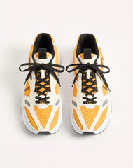 Demivee Trainer In Mesh Fabric With Suede Inserts