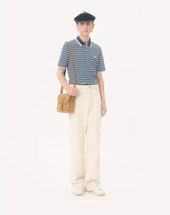 Valentino Cotton Piqué Polo With VLogo Patch
