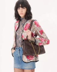 Embroidered Organza Jacket