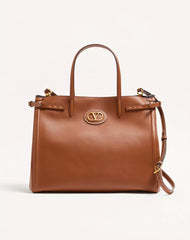 Valentino Garavani Antibes Medium Calfskin Shopping Bag