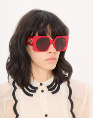 Rectangular Acetate Eyewear