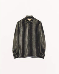 Valentino Silk Chiffon & Lurex Shirt