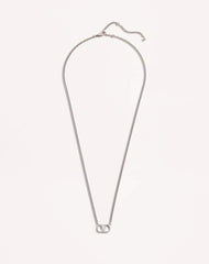 Valentino Vlogo Signature Metal Necklace
