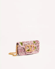 Valentino Garavani LocÃ² Small Embroidered Shoulder Bag