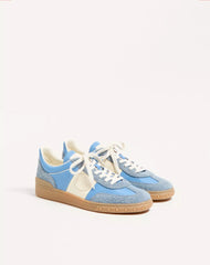 Upvillage Low Top Trainer In Crust Leather And Nylon