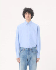VLogo Embroidered Cotton Shirt
