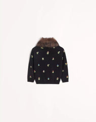 Embroidered Cardigan