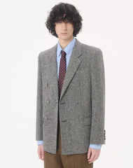 Valentie Micro-Check Silk Tie