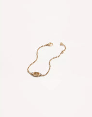 Ovalette Metal And SwarovskiÂ® Crystal Bracelet