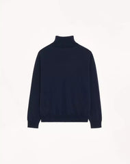 Valentino wool high-neck sweater with VG embroidery