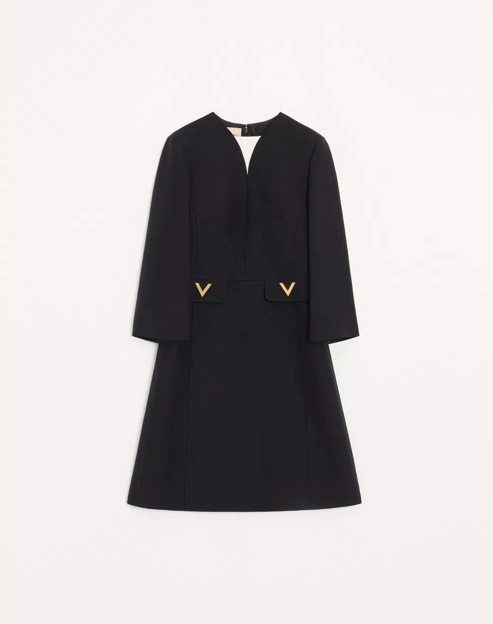 CREPE COUTURE MIDI DRESS