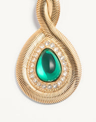 Pas Plus Earrings In Metal, Resin And SwarovskiÂ® Crystals