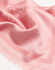 Toute La V Wool And Silk Shawl