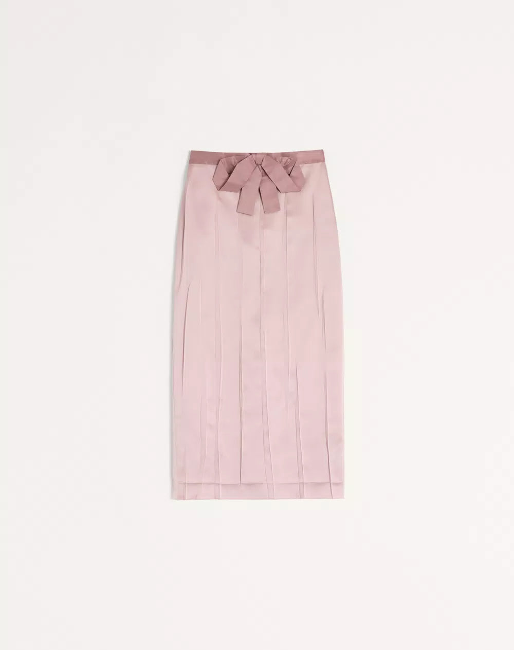 Satin Midi Skirt
