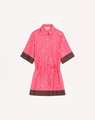 Stelline Firma Starry Twill Shirt Dress
