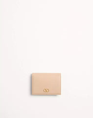 VLogo Signature Grainy Calfskin Wallet