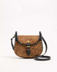 Valentino Garavani FlÃ¢neuse Small Shoulder Bag in Pony-Effect Calfskin with Animalier Print