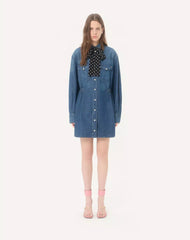 Midi Denim Dress